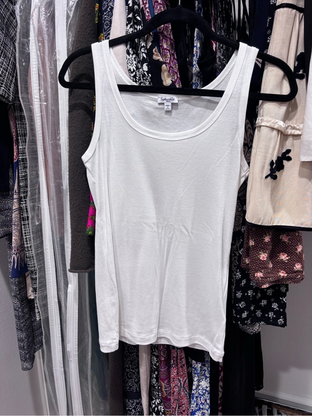 Like New- White Splendid Tank- SOFT!